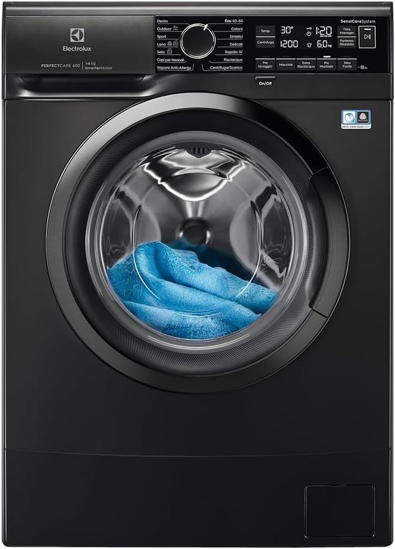 EW6S306BL Machine À Laver Série 600 Sensicare 6 Kg