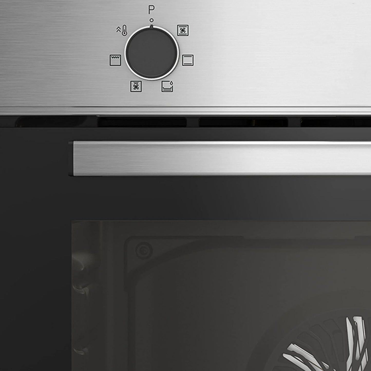 Beko BBIE12000X Four Encastrable - 66L, Steamshine, Éclairage Halogène, 6 Fonctions De Cuisson, H X L X P (Cm) : 59,5 X 59,4 X 56,7, Acier Inoxydable, Classe A