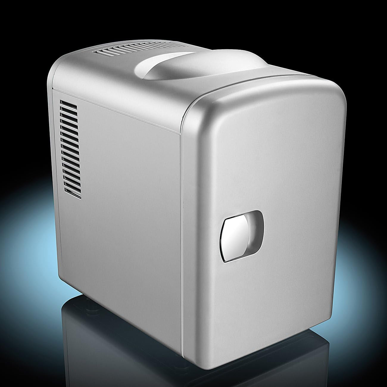 Rosenstein & Söhne Mini Réfrigérateur 2 En 1 Avec Prise 12/230 V - Gris