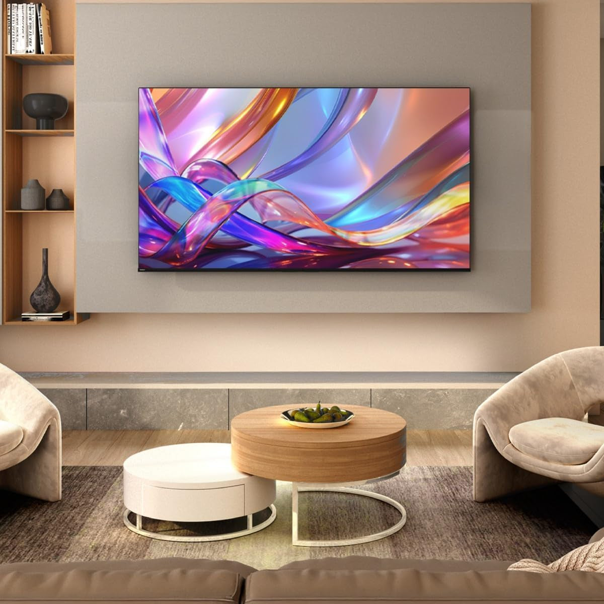 Hisense 43E7S - TV QLED 43 (108 Cm) - 4K UHD 3840X2160 - HDR10+ - Smart TV Vidaa - 3Xhdmi 2.1 - Wifi