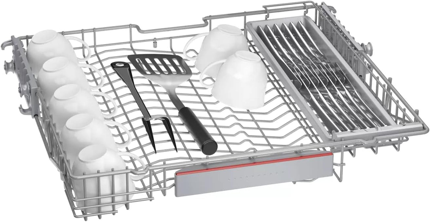 SMS6EDI06E - Série 6 - Lave-Vaisselle Pose-Libre - Home Connect - 13 Couverts - Silence plus 39 Db - Inox