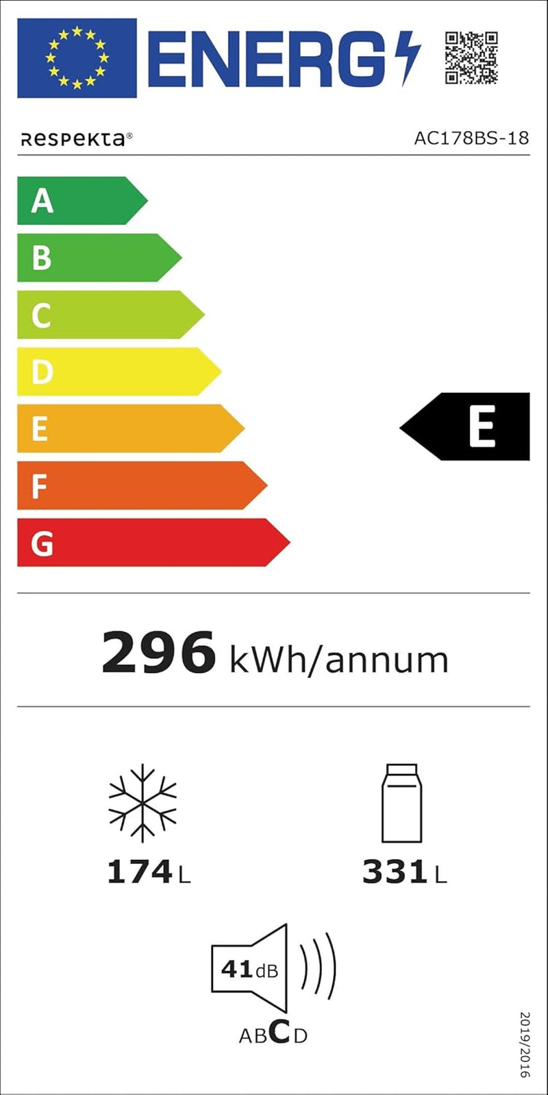 Respekta Réfrigérateur-Congélateur Côte À Côte En Acier Noir AC178BS-18 / H:178 Cm L:91 Cm/Compartiment Réfrigérateur De 331 L/Congélateur De 174 L/Technologie No Frost Intégrée.