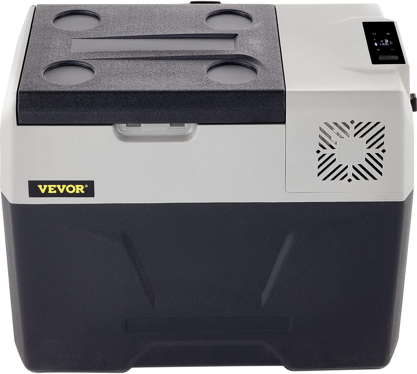 Glacière Congélateur Voiture 30 L Portable Mini Frigo Silencieux 220V Avec Panneau Numérique -20 À 20℃ Pour Maison, Voiture Et Camping 58 * 36.8 * 36.1CM