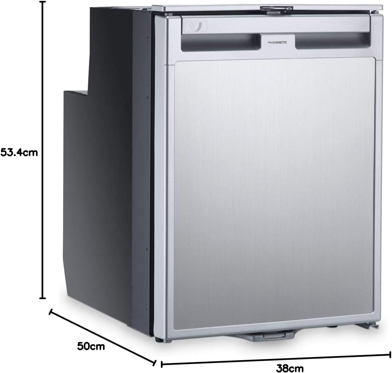 Coolmatic CRX 50 Frigo Combine Sous Comptoir 45 L Argent