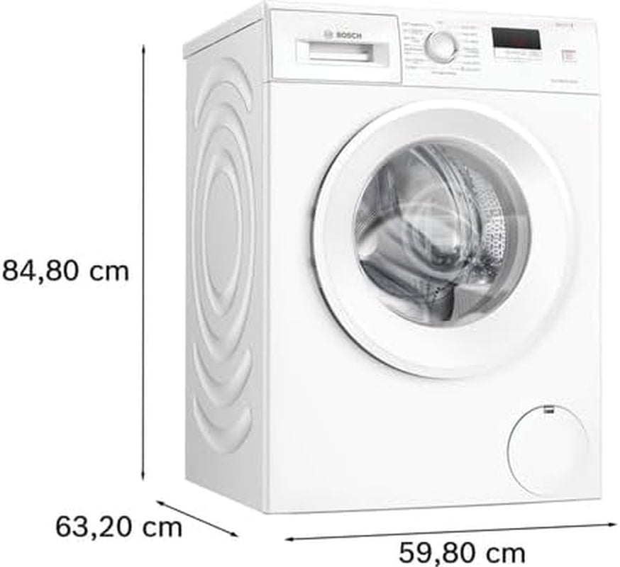 WGE02201FR Lave-Linge Pose-Libre Série 2 Front - Ecosilence Drive - 7 Kg - 1200 Trs/Min - 44L - Blanc