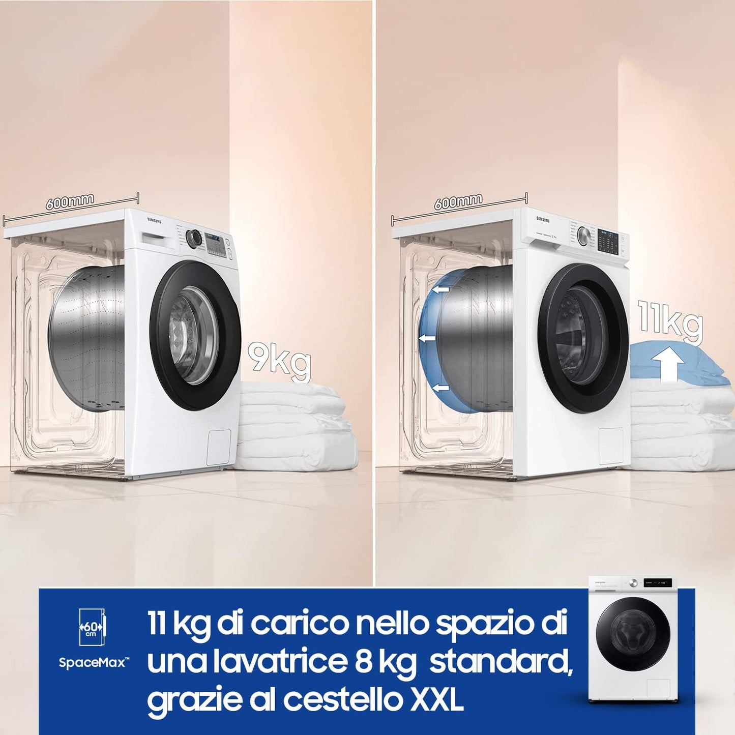 Lave-Linge Frontal WW11BB744DGWS3
