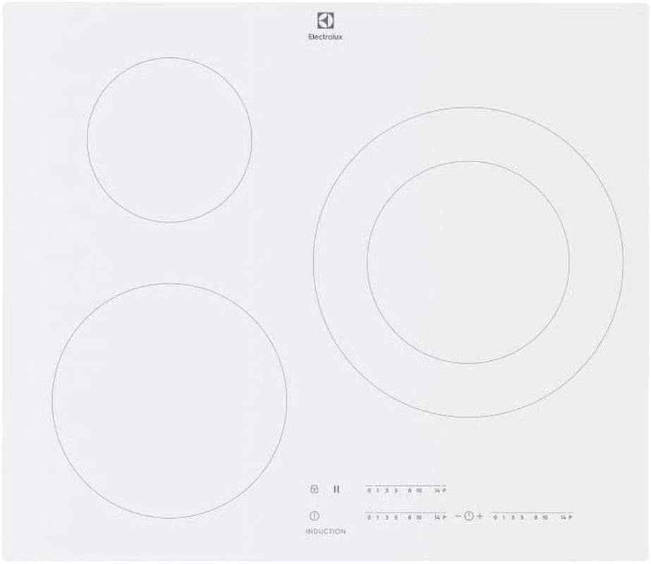 Table De Cuisson a Induction 3 Feux 7350W Blanc