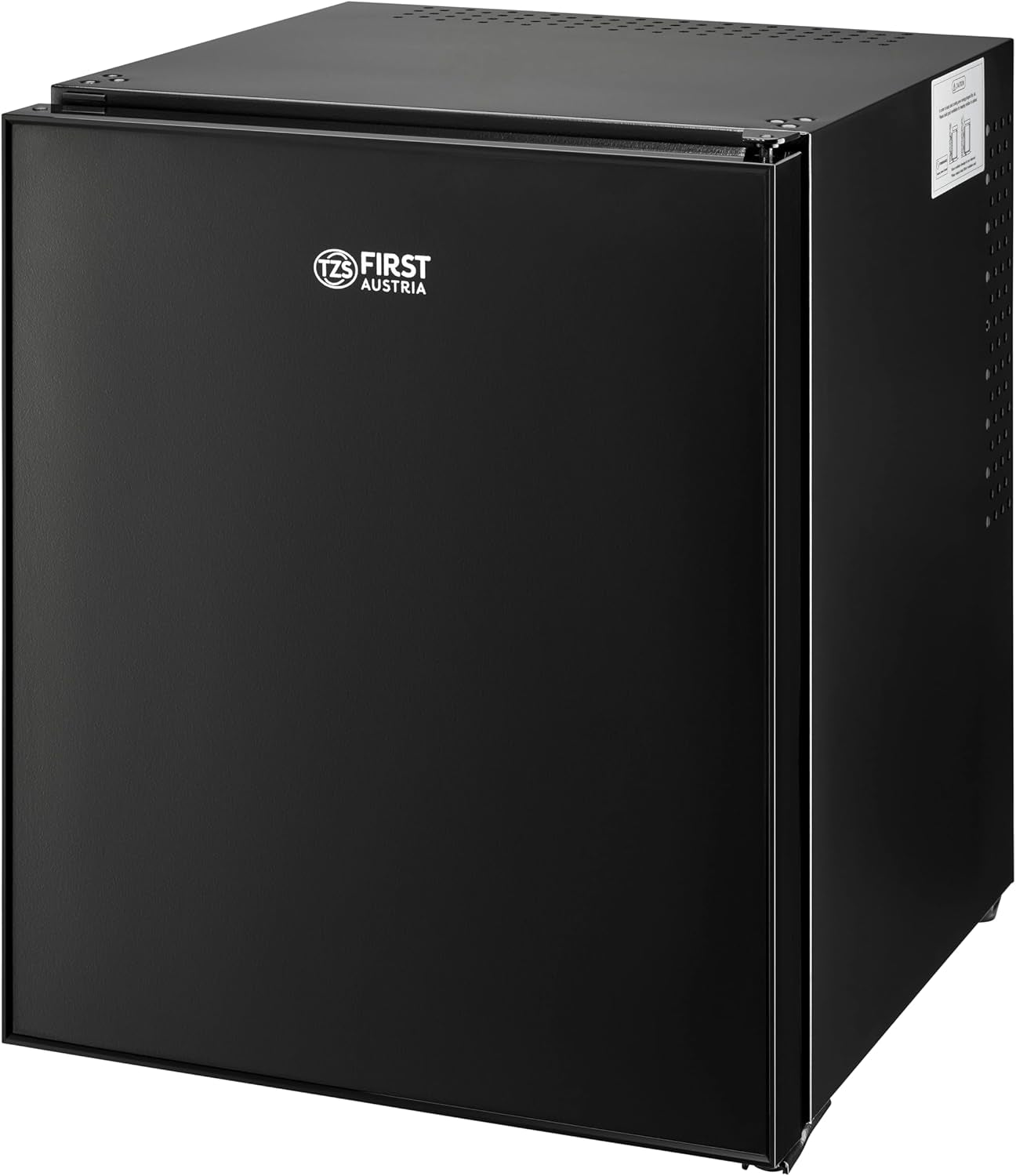 TZS First Austria Mini Frigo De Chambre 40L - Petit Frigo Pratique Et Compact - Idéal Pour Chambre, Bureau, Dortoir - Mini Frigo Économique En Énergie, Éclairage LED, Noir