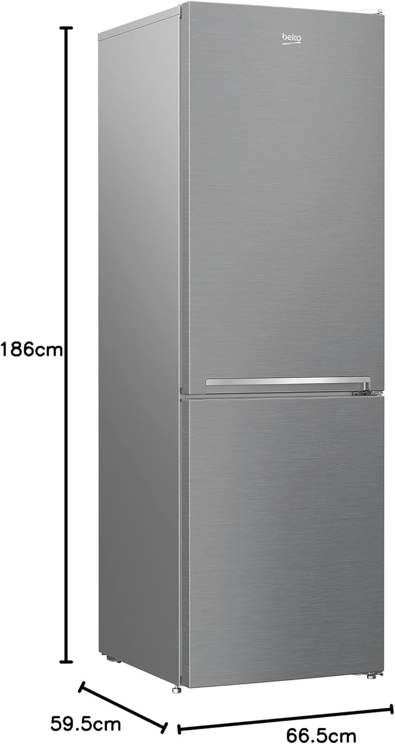 Beko RCSA366K40XBN Réfrigérateur-Congélateur Intégré (Placement) 343 L E Gris