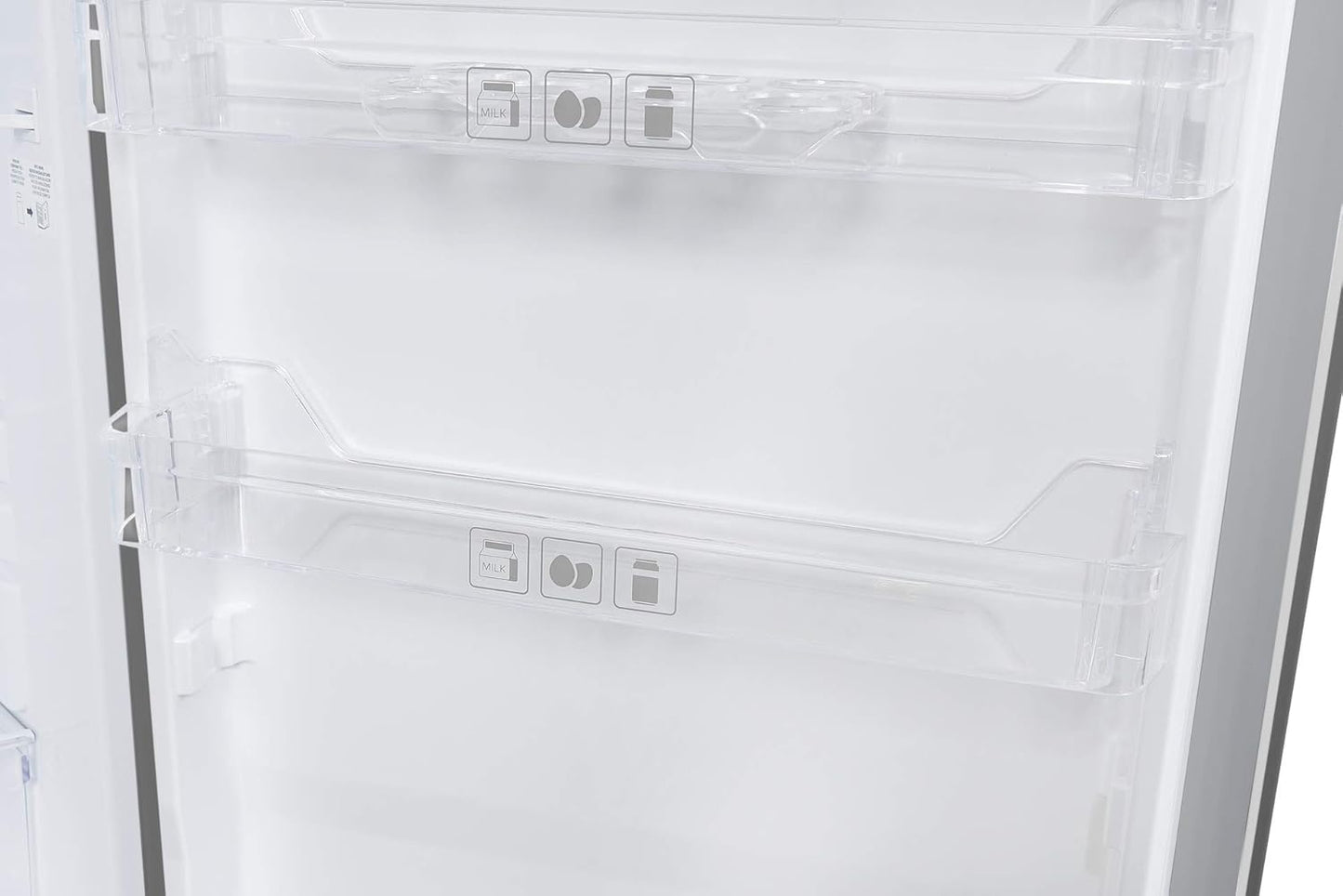 Exquisit Réfrigérateur KS16-V-H-040E Inoxlook | Meuble Sur Pied | Volume 127 L | Inoxlook | Étagères En Verre Et Compartiment À Légumes | Éclairage | Étagères De Porte | Butée De Porte Interchangeable