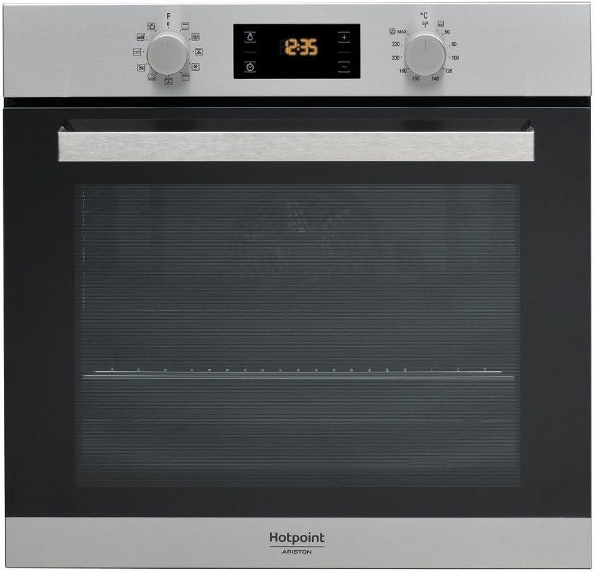 Hotpoint FA3 840 H IX a Électrique 66L 2900 W a + Noir, Acier Inoxydable Four
