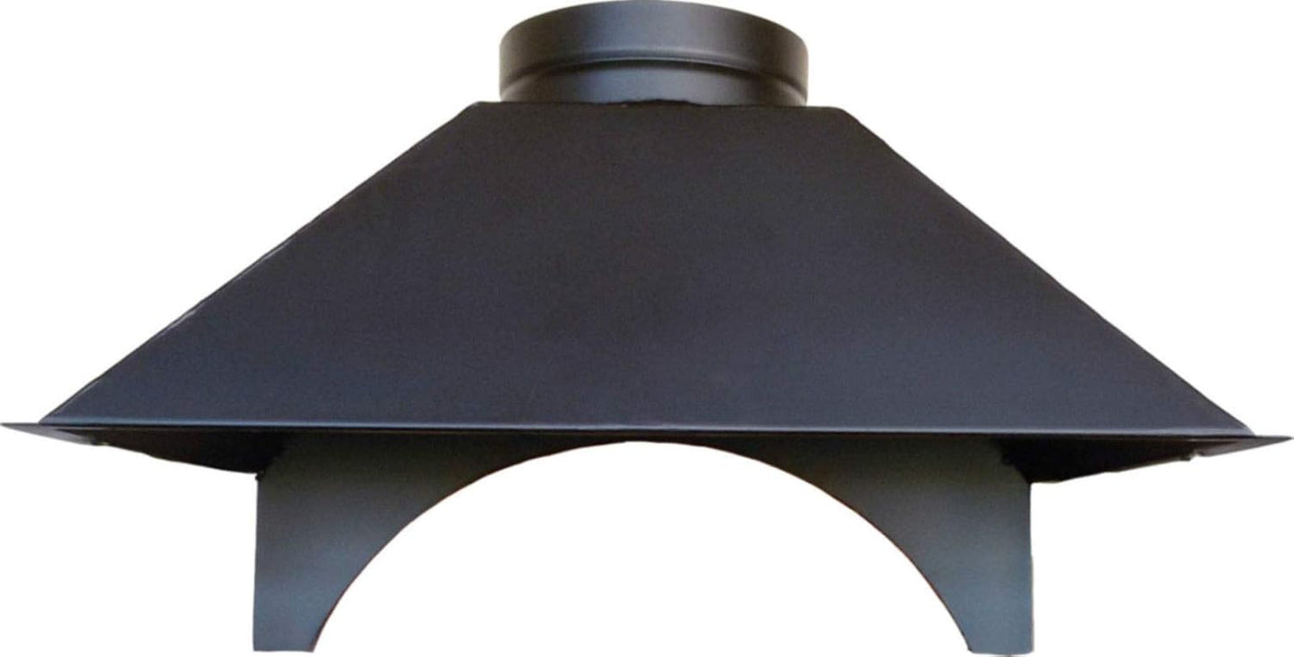 Hotte Pour Four À Bois Traditionnel L 82 X P 32 X H 26 Cm
