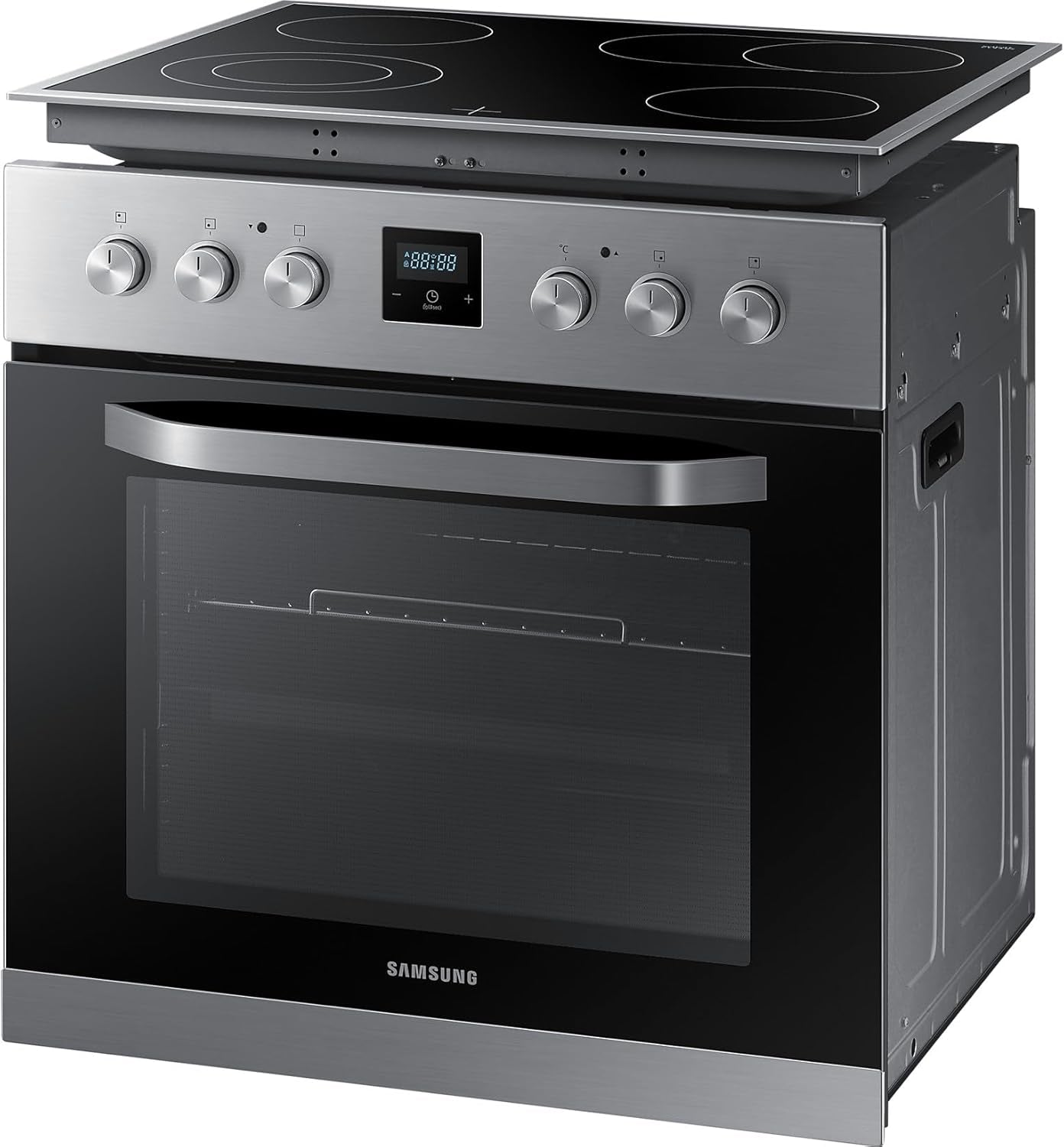 Set De Cuisinière Composé D'Un Four NB69R2301RS/EG Et D'Une Plaque De Cuisson Vitrocéramique NZ64R3525CK/EG