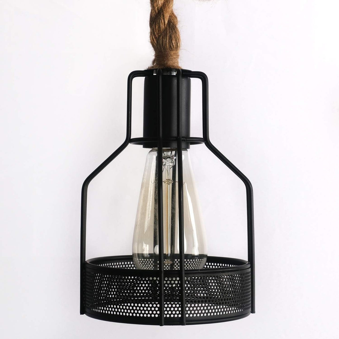 Lampe À Suspension Îlot De Cuisine, Luminaires De Cuisine, Lustre Rustique Salle À Manger Avec 5 Douilles E27, Lustre Poutre Métal Et Bois, Plafonnier Suspendus Au Plafond