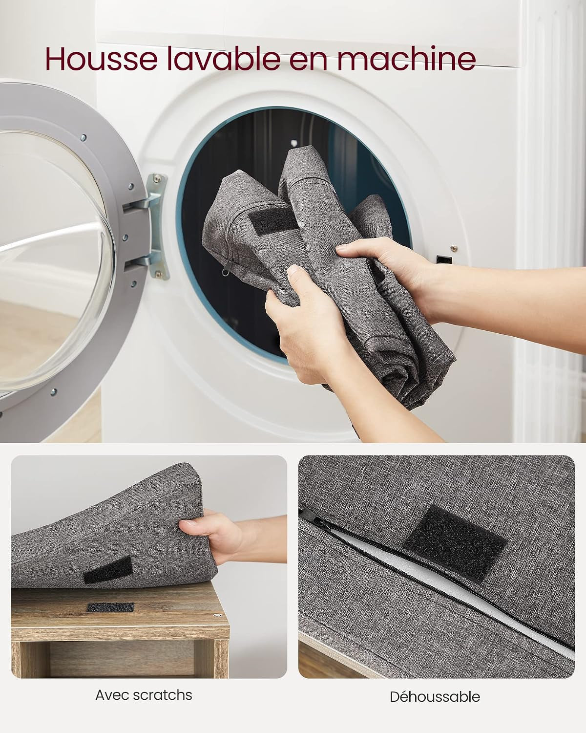 Banc À Chaussures, Organiseur De Chaussures Avec 15 Compartiments, Siège Rembourré, Pour Entrée, Couloir, Placard, Marron Turquoise Et Gris Tourterelle LHS015T60