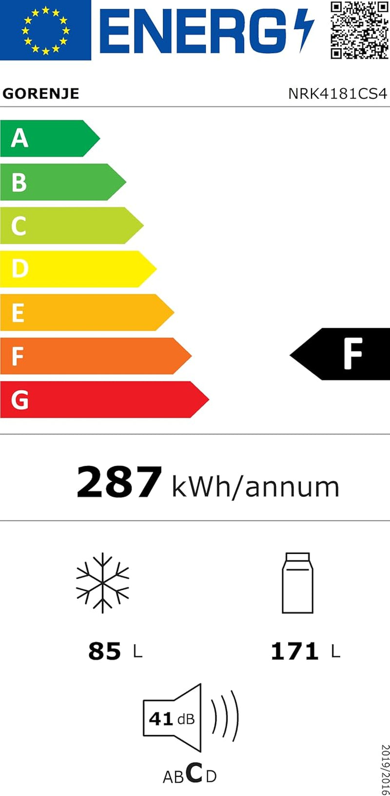Gorenje NRK4181CS4 Réfrigérateur-Congélateur NOFROST PLUS