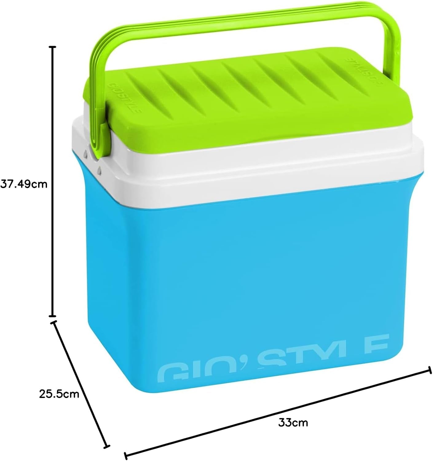 Giostyle Réfrigérateur Passif Fiesta 20+ | 19,5 L | Fermeture Ergonomique | Facile À Transporter | Idéal Pour Les Pique-Niques Et Les Randonnées