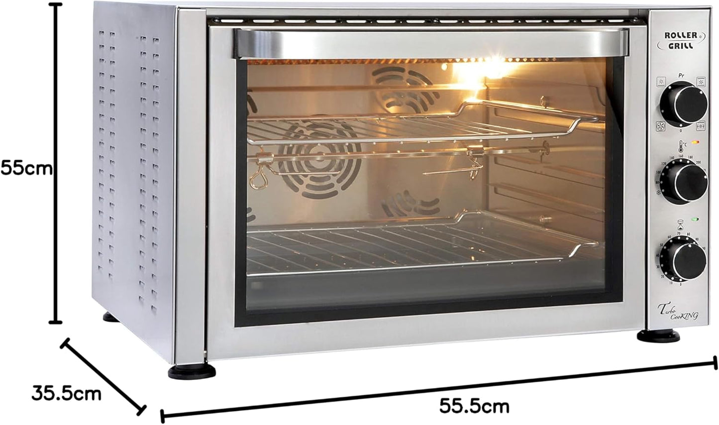 ROLLER GRILL Mini Four TQ380I Four 38L Turbo Quartz