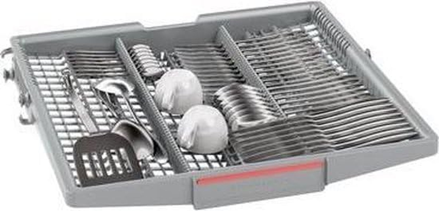 SMI6ZCS00E Série 6 Lave-Vaisselle Intelligent, Intégré, Largeur 60 Cm, Tiroir À Couverts, Fabriqué En Allemagne, Programme Silence, Particulièrement Silencieux, Panier Supérieur Rackmatic