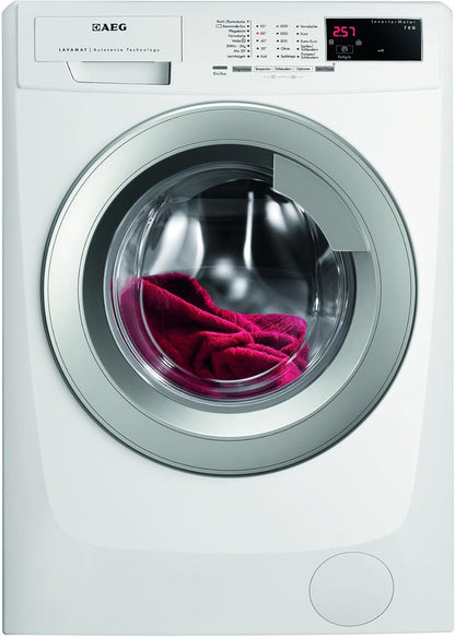 Machine À Laver  Lavamat L69670Vfl FL/A + + +/171 Kwh/An/1600 Tr/Min, 7 Kg/9499 L/An/Aquac Eurocontrol/Porte Argenté/Blanc
