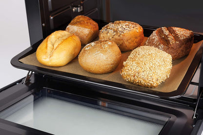 CASO to 20 – Four Design, 5 Fonctions : Recirculation, Tournebroche Avec Moteur, Chaleur De Voûte, Chaleur De Sole, Chaleur De Voûte Et De Sole, Réglage En Continu De La Température De 70 À 230 °C,