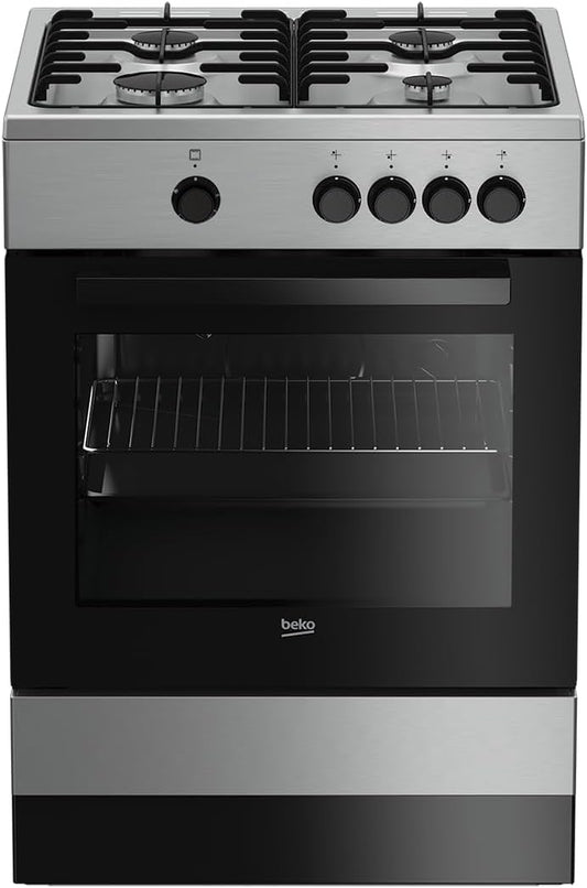 Beko Fsg62000Dx Libre Installation Plan Cuisson À Gaz À Acier Inoxydable Cuisine