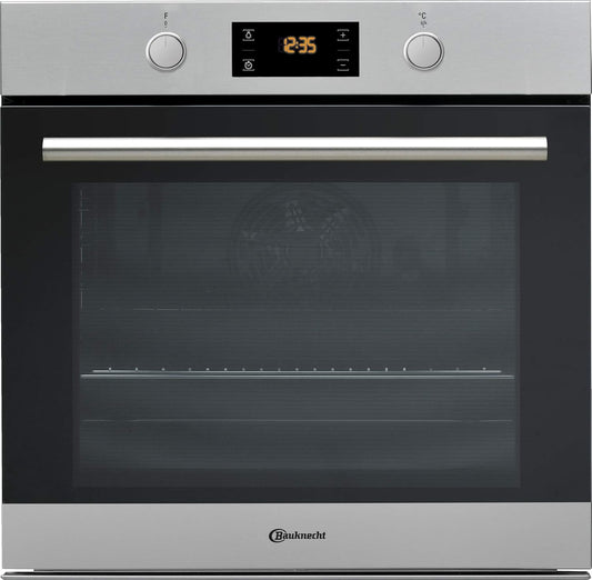 Bauknecht BAR2 KP8V2 in Four Encastrable Avec Système De Nettoyage À Pyrolyse/A/Espace De Cuisson Maxi 71 L / 2 Compartiments De Cuisson/Power Air Chaud/Revêtement Intérieur Facile À Nettoyer