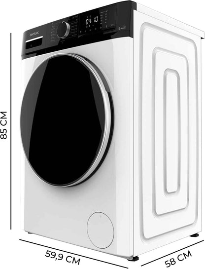 Bolero Dresscode 9610 Inverter A. 2000W, 1400 Tr/Min, Fonction Vapeur, Moteur Inverter Plus, 15 Programmes, Optimise Le Niveau D'Eau Et Le Temps De Lavage