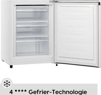 PKM Kühlschrank Kühl Gefrierkombination Weiß Hxb: 162X56Cm A+++