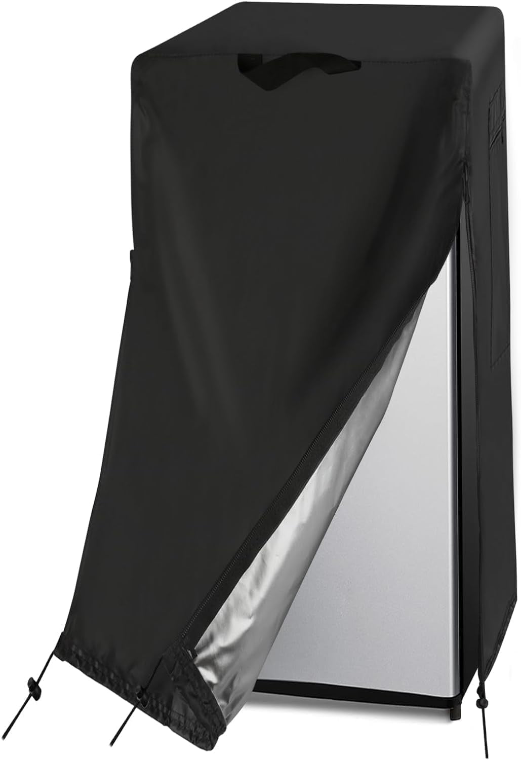 Guisong Housse De Réfrigérateur Imperméable Et Anti-Poussière Pour Protéger Les Congélateurs Verticaux/Réfrigérateur À Boissons - Convient Pour Les Chambres Froides (78,7 X 86,4 X 172,7 Cm (L X P X H)