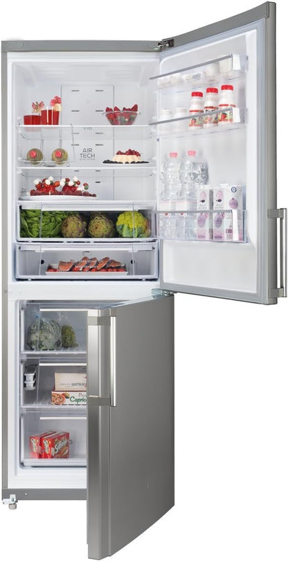 Hotpoint Enbgh 19423 FW Réfrigérateur/Congélateur/A + + +/195.5 Cm Hauteur/219 Kwh/An/302 L Refroidissement Partie/148 L Partie Congélateur/No Frost/Seulement 0,6 Kwh/24 Std/Acier Inoxydable