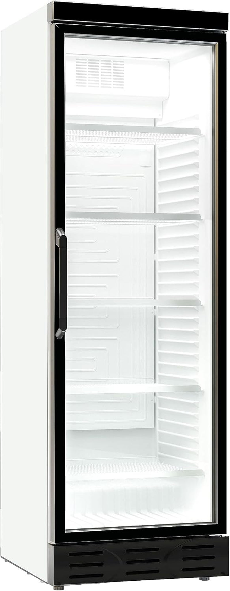 Armoire Réfrigérée Positive 1 Porte En Verre 382L - Plusieurs Couleurs -  - Noirr600A1 Portevitrée