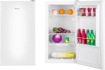 Amica Réfrigérateur Complet VKS 351-116 W - Blanc - 85 Cm (H) X 45 Cm (L) X 41 Cm (P) - 61 Litres/Debout