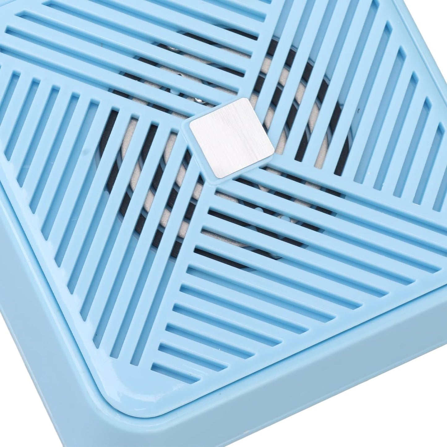 Lave-Vaisselle USB Évier, Puissant 5 V Intégré Sans Fuite USB Lave-Vaisselle Entrée CC Haute Fréquence Ultrasonique Avec Ventouse En Silicone Pour Le Ménage (Bleu)