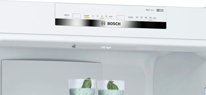 Réfrigérateur Congélateur Bas KGN39VWEA Série 4, Vita Fresh, 203 X 60 Cm, Blanc