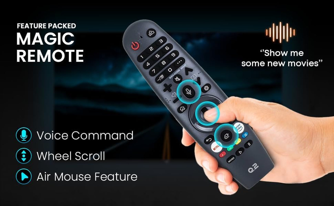 Téléviseur Intelligent 43" 4K UHD LED – Smart TV Avec Webos, HDR, Wi-Fi, Bluetooth.