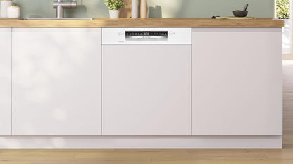 SMI4HCW19E - Série 4 - Lave-Vaisselle Encastrable 60Cm - 14 Couverts - Silence plus 42 Db - Bandeau Blanc