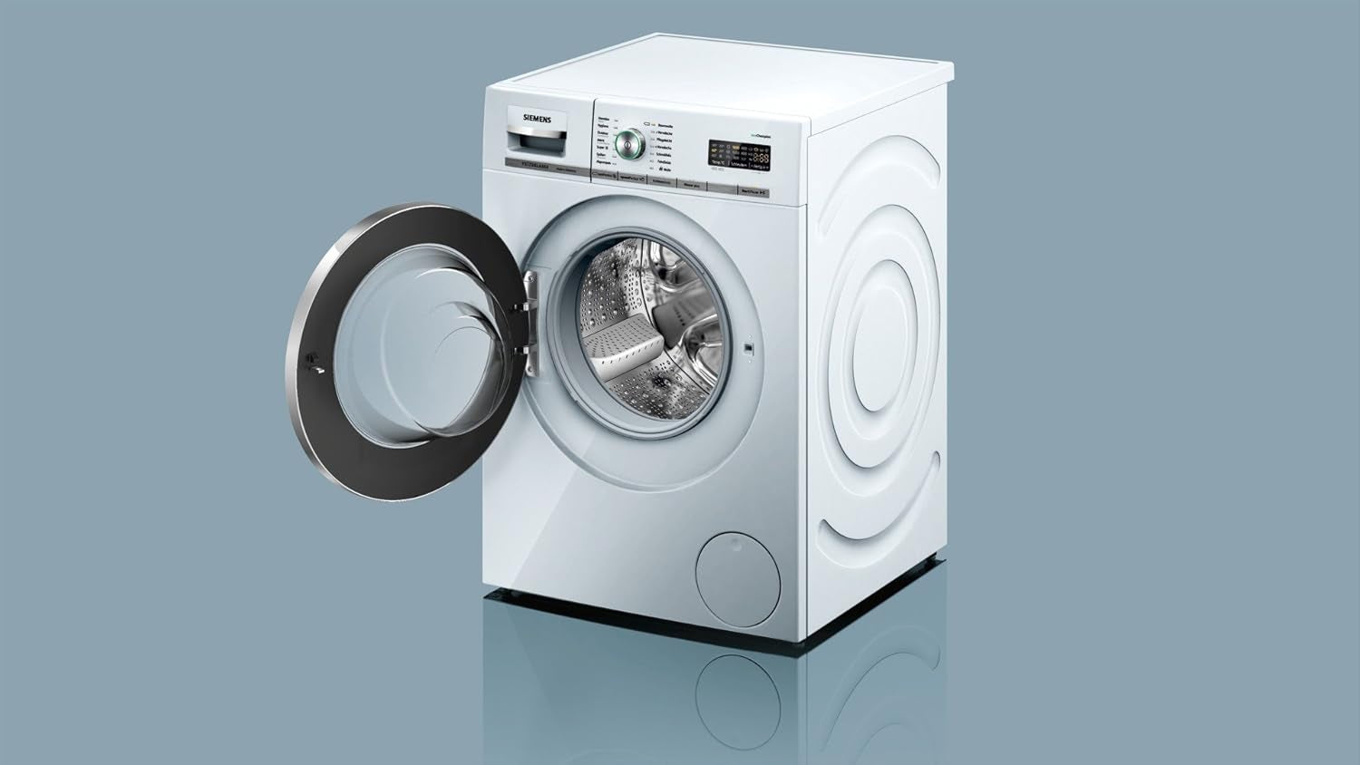 WM16W4C1 Autonome Charge Avant 8Kg 1600Tr/Min A+++-30% Blanc Machine À Laver - Machines À Laver (Autonome, Charge Avant, Blanc, Gauche, LED, 171°)