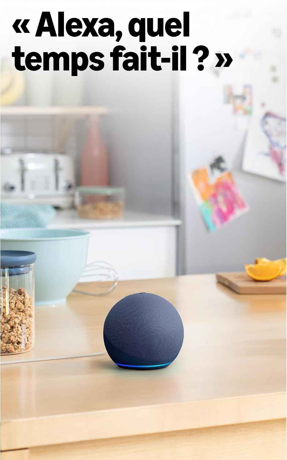 Echo Dot (Nouvelle Génération) | Enceinte Connectée Bluetooth Et Wi-Fi Au Son Puissant Encore plus Imposant | Blanc, Avec Accès Anticipé À Alexa+