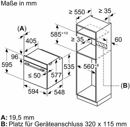 Four Encastrable Pyrolyse B6ACH7AN0 N50