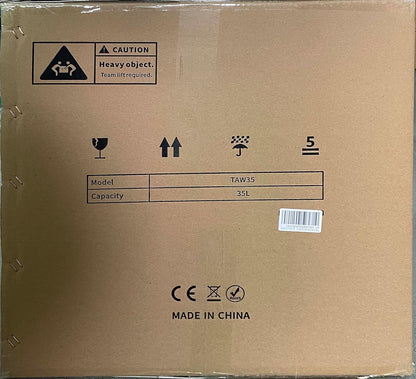 TAW35 Glaciere Portable Réfrigérateur Voiture 35 Liter Camping Congélateur 12/24V Mini Frigo Pour Maison, Bureau Ou Pique-Nique En Plein Air/ -20 À 20℃