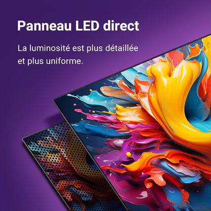 TUV32FN1B Smart TV 32 Pouces (80 Cm), Full HD Sans Bord Connectée Télévision Avec Wifi, Bluetooth, App Store, Airplay, Triple Tuner (DVB-T/T2, DVB-C, DVB-S/S2), Molotov Et Plus