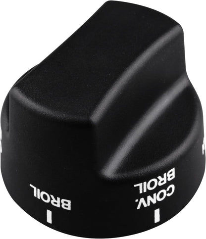 PA010080 Bouton De Sélecteur De Brûleur Supérieur Compatible Avec Certaines Gammes De Four Viking Remplace AP5315090 Plastique Noir