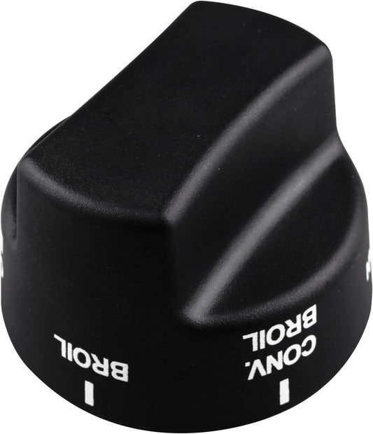 PA010080 Bouton De Sélecteur De Brûleur Supérieur Compatible Avec Certaines Gammes De Four Viking Remplace AP5315090 Plastique Noir