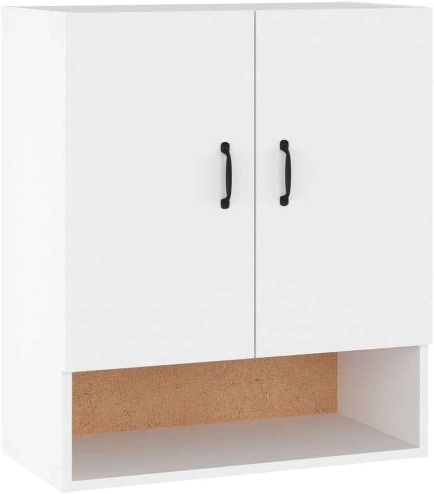 Armoire Murale Blanc 60X31X70 Cm Bois D'Ingénierie