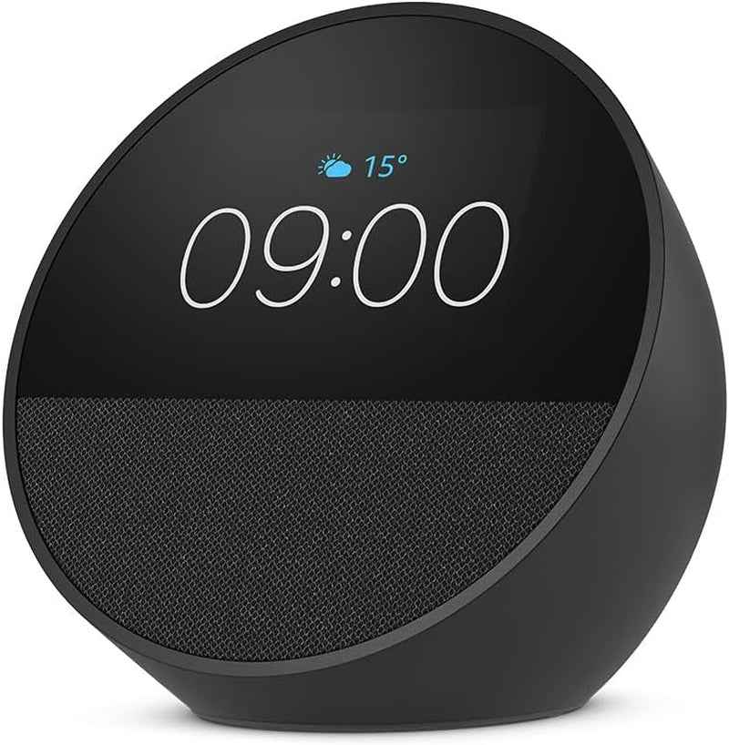 Echo Spot (Nouvelle Génération) | Réveil Connecté Avec Un Son De Qualité | Noir, Avec Accès Anticipé À Alexa+