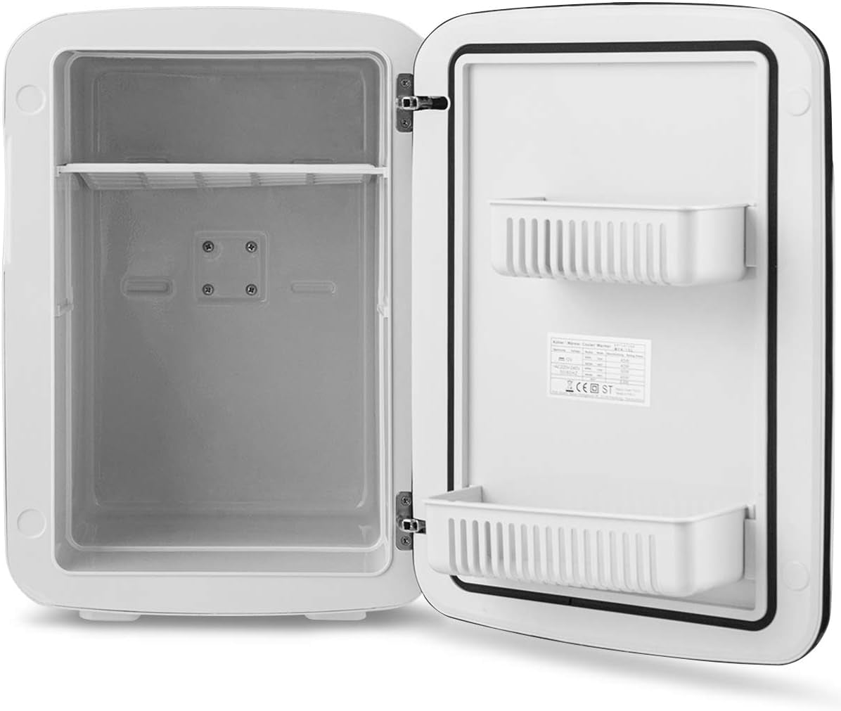 Mini Frigo 15L Mini Réfrigérateur 2 En 1 Fonction De Refroidissement Et De Chauffage, Température -3 ℃ ~ 50 ℃, Mini Frigo Portable 76 Kwh/An Pour Maison/Voiture (Blanc)