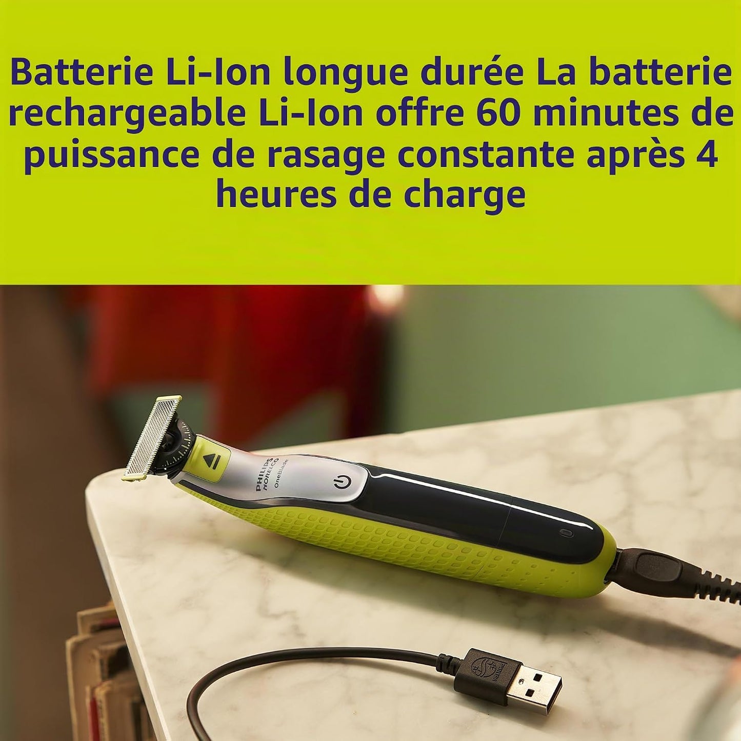 Philips  Oneblade 360 Face + Body Hybrid Tondeuse Et Rasoir Électrique QP2834/70