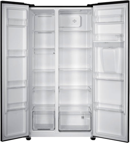 Réfrigérateur Multi-Portes GSBS510BL 510L (324L + 181L) - Distributeur D'Eau - Noir