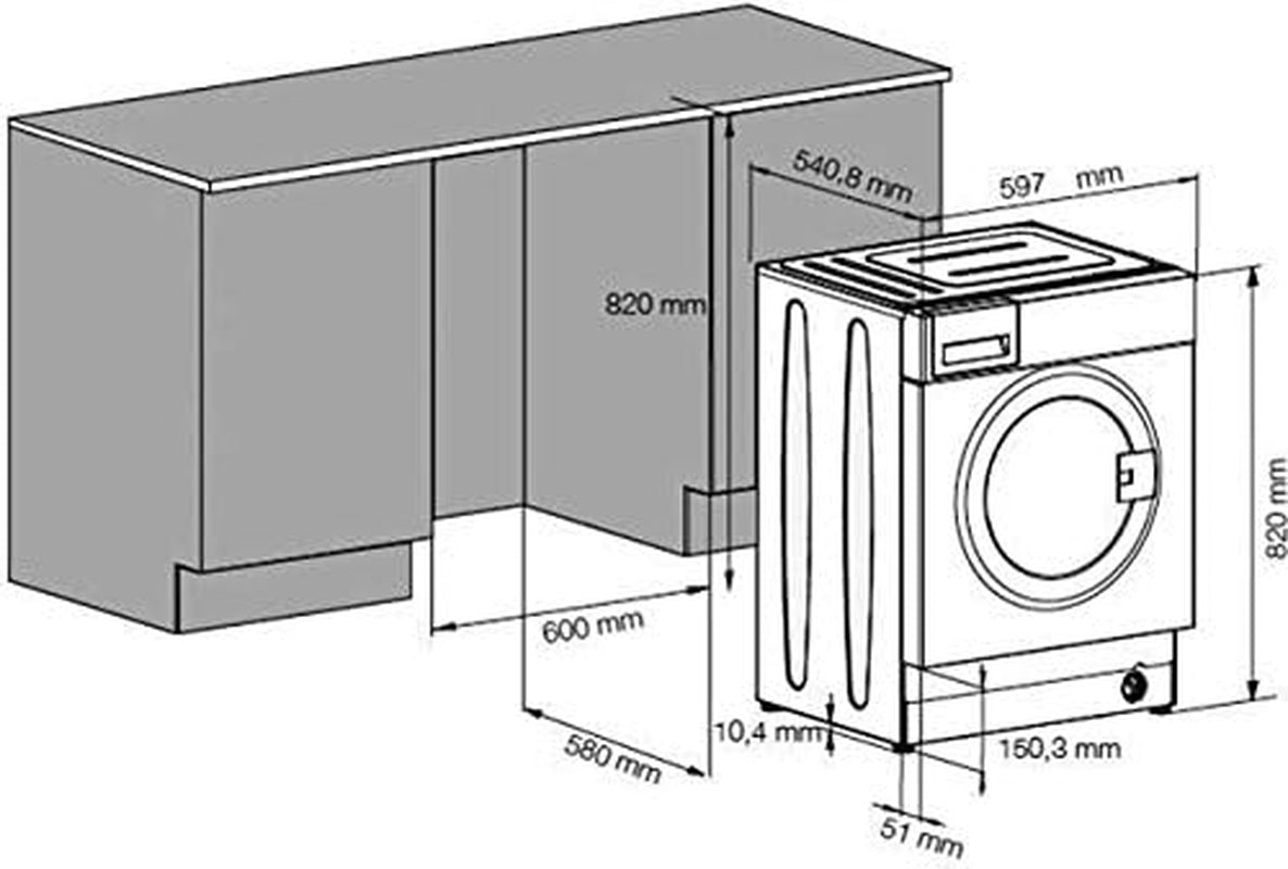 Beko WMI 71443 PTE Machine À Laver FL/A+++ / 171 Kwh/An / 1400 Tr/Min / 7 Kg / 9020 L/An/Épilation Pour Animaux De Compagnie